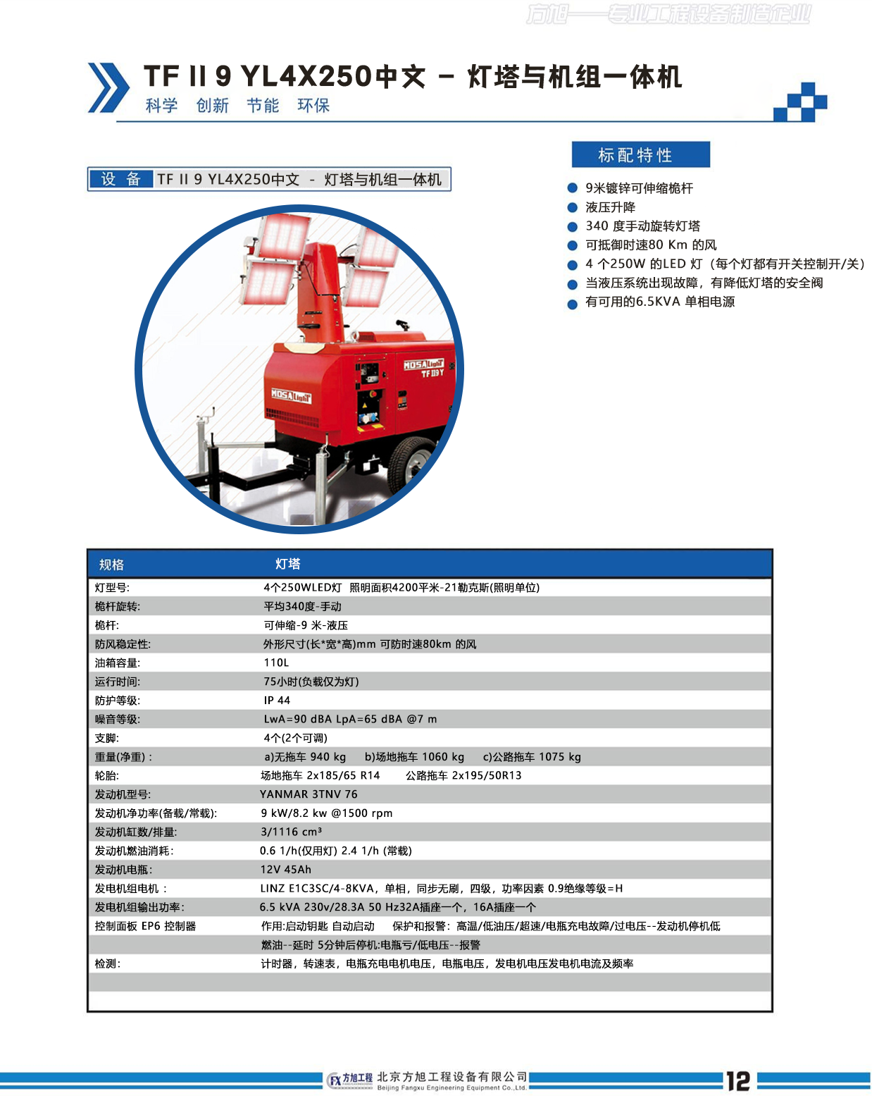 TF II 9 Y L 4X250中文 － 灯塔与机组一体机(图1)